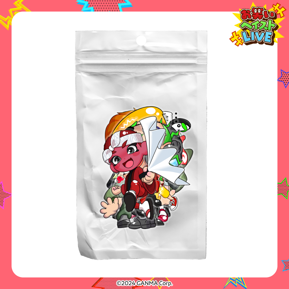 【ストグラフェス】お笑いヘイストライブ ステッカーセット(11枚セット)