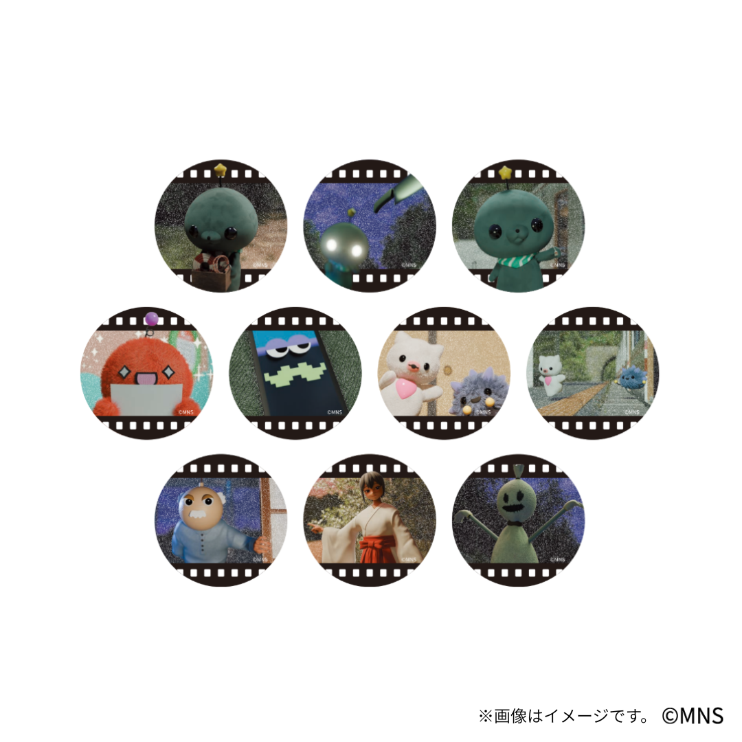 教育番組 教育映画祭 缶バッジ vol.4(ランダム・キラキラグリッターver.)