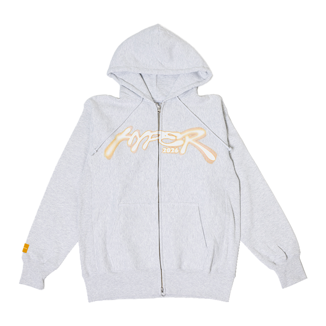 HYPER FULL ZIP HOODIE｜HYP with mellow