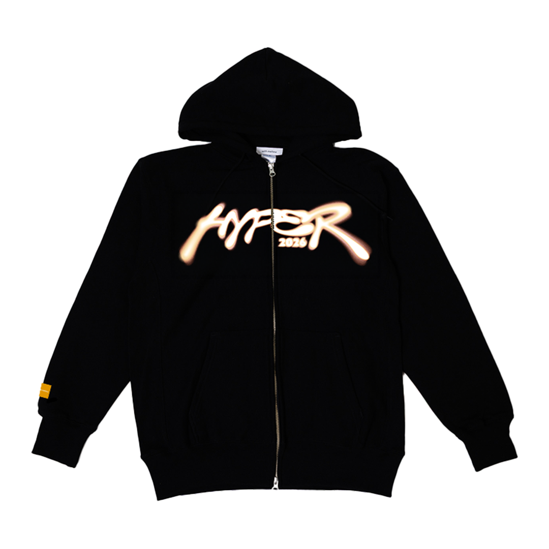 HYPER FULL ZIP HOODIE｜HYP with mellow