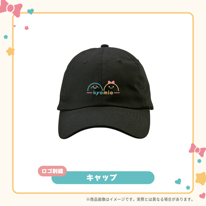 きょうみおファンミーティンググッズ ロゴ刺繍キャップ