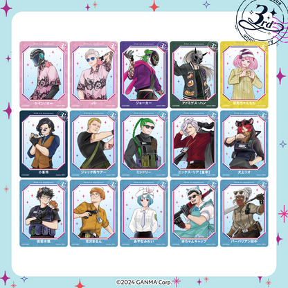 【ストグラフェス】ランダムトレカ（3枚入り）