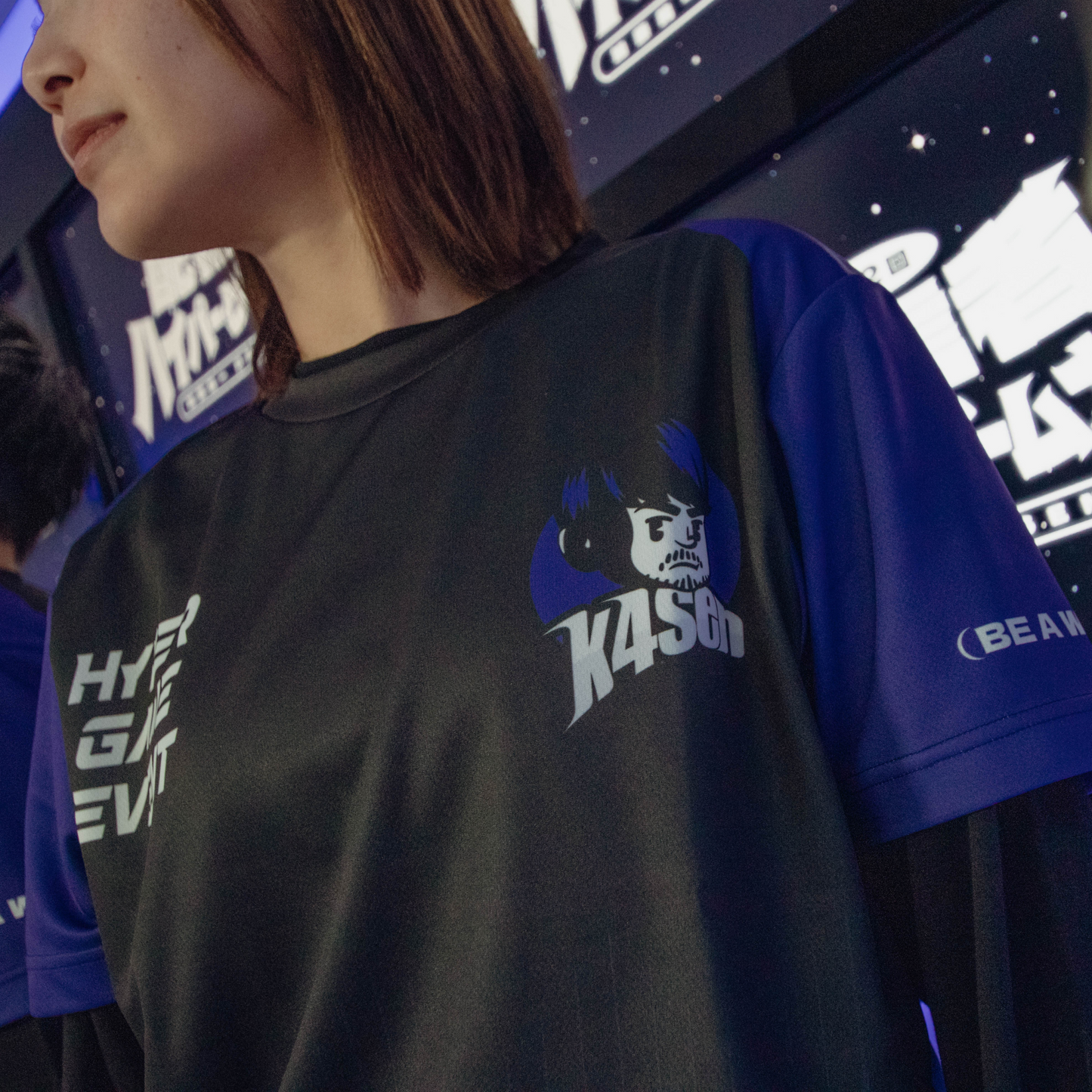 【事前配送販売】加藤純一 presents 第二回 配信者ハイパーゲーム大会　ユニフォームTシャツ　-TEAM k4sen-