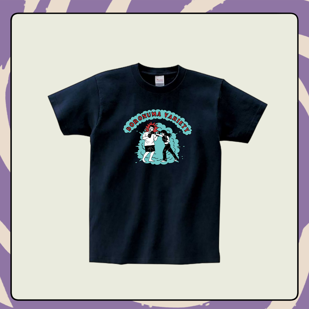 泥沼バラエティ KNOCK OUT Tシャツ