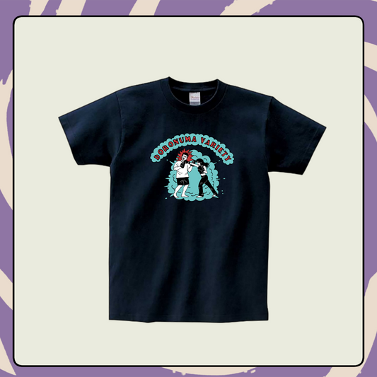 泥沼バラエティ KNOCK OUT Tシャツ