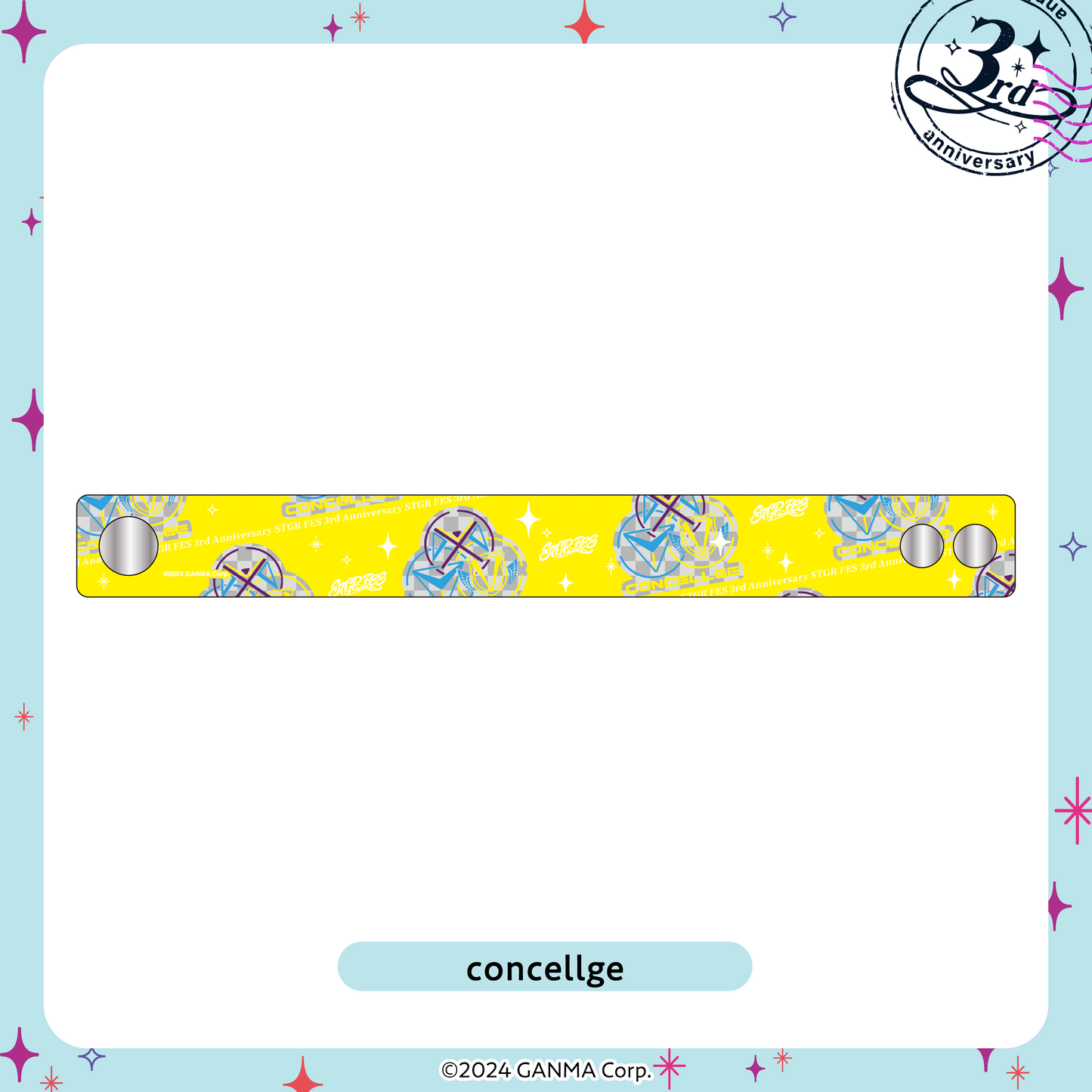 【ストグラフェス】組織別クリアリストバンド